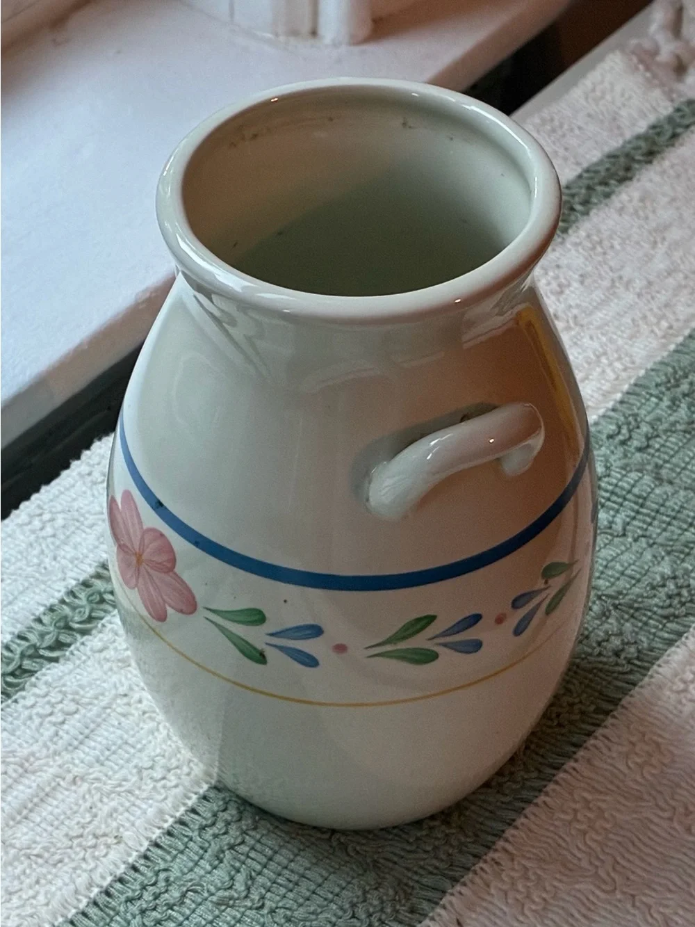 Vintage-Style Ceramic Vase Jug